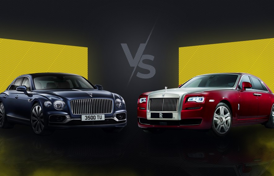 Bentley Flying Spur Vs. Rolls-Royce Ghost: რომელია საუკეთესო მდიდრული სედანი?