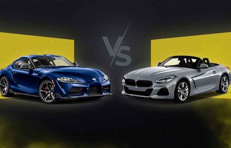 ერთი ოჯახის სხვადასხვა წევრი: 2020 Toyota GR Supra VS 2020 BMW Z4 M40i