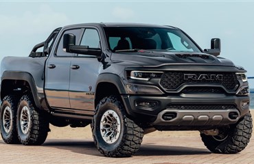 The Warlord-ი 250 000$-იანი Ram 1500 TRX 6X6-ა და ის აპოკალიფსისთვის მზადაა