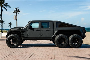 ეს 6×6 Jeep Gladiator-ი აპოკალიფსისთვის მზადაა, მაგრამ...