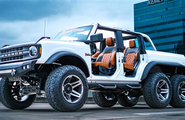 მსოფლიოში პირველი Ford Bronco 6x6 ნამდვილი მონსტრია