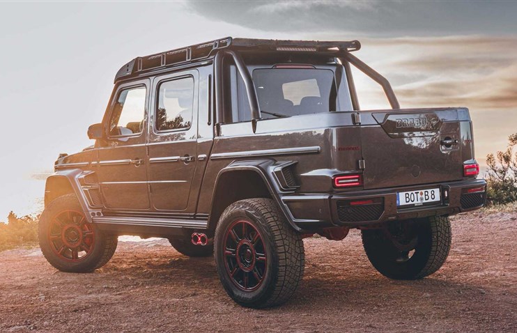 Brabus-მა 900-ცხენისძალიანი მონსტრი პიკაპი შექმნა