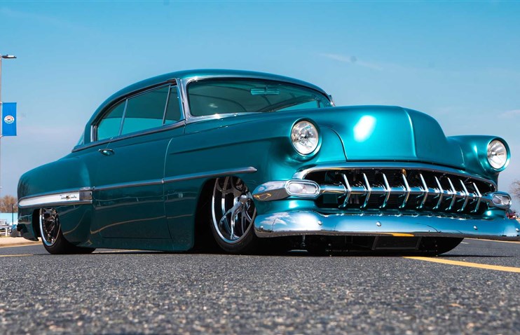 1954 წლის Chevy Bel Air-ი 640-ცხენისძალიანი მონსტრია