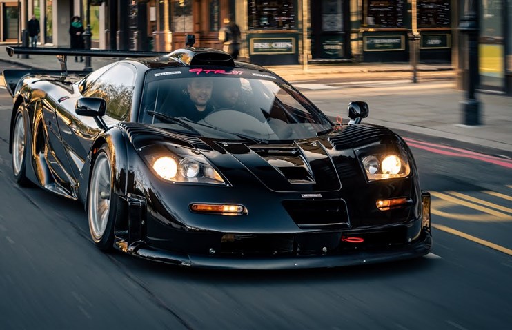 McLaren F1 GTR-ი ლონდონის ქუჩებში გამოჩნდა