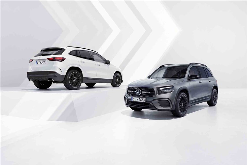 Mercedes-Benz-მა განახლებული GLA და GLB-Class-ი წარმოგვიდგინა