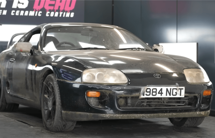 ეს Toyota Supra წლებია არ გაურეცხავთ და მისი გამოცოცხლება რთულია