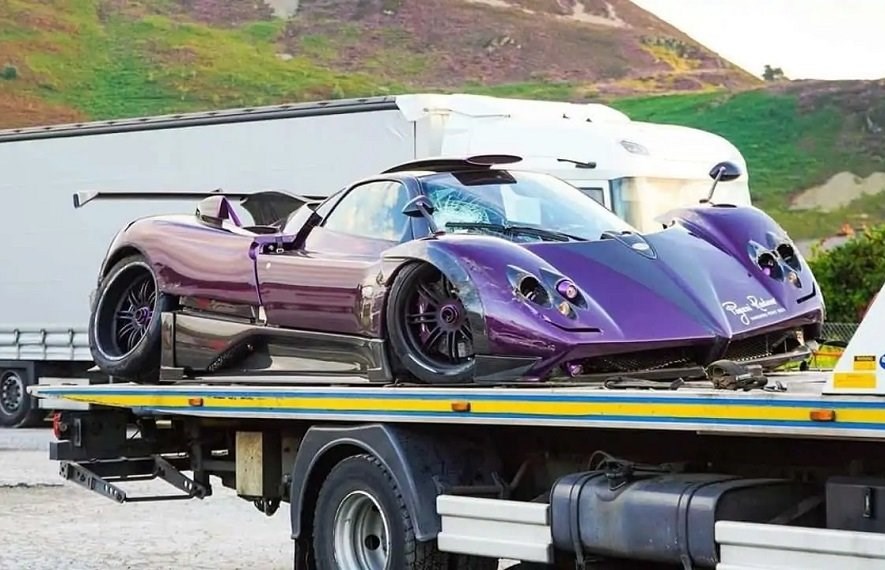 ლუის ჰამილტონის Pagani Zonda 760 LH ახალმა მფლობელმა დაამტვრია