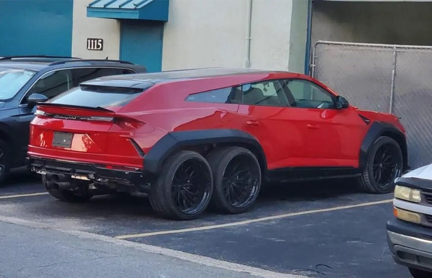 ვიღაცამ Lamborghini Urus-ი 6x6 ავტომობილად გადააკეთა