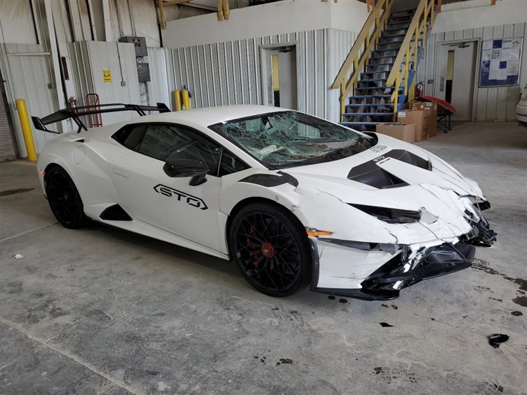 აუქციონი, Lamborghini, Huracan, STO, Copart