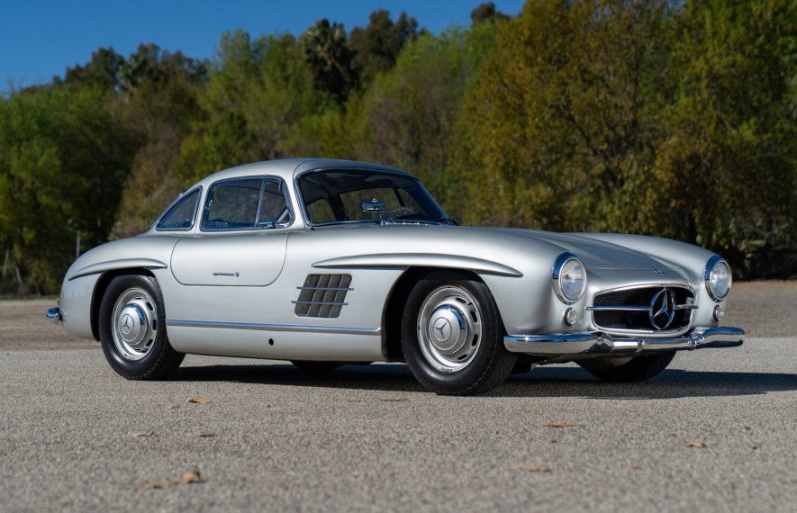 Mercedes, აუქციონი, კლასიკური ავტომობილები, Gullwing, Mercedes 300 SL