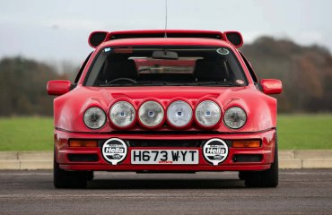 Ford RS200 S: იშვიათი შესაძლებლობა თქვენი რალის ოცნებების ასასრულებლად