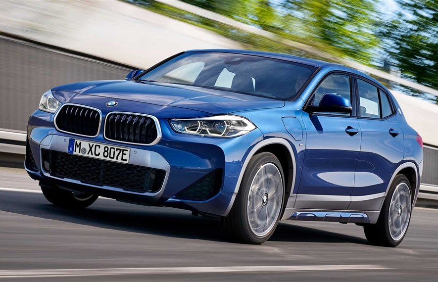 2021 წლის BMW X2 xDrive25e PHEV-ს 217 ცხენის ძალა აქვს