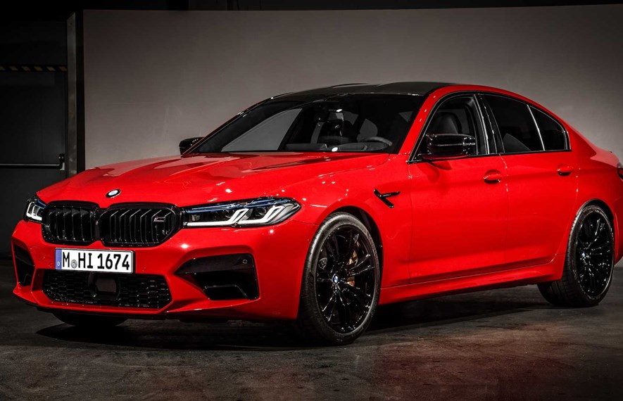 2021 წლის BMW M5სა და M5 Competitionს უფრო დიდი ცხაურა აქვს