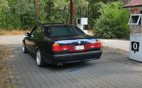 უიშვიათესი მოდელი - BMW E32 Hartge